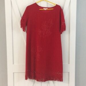 Red hat boutique, red dress. Size small